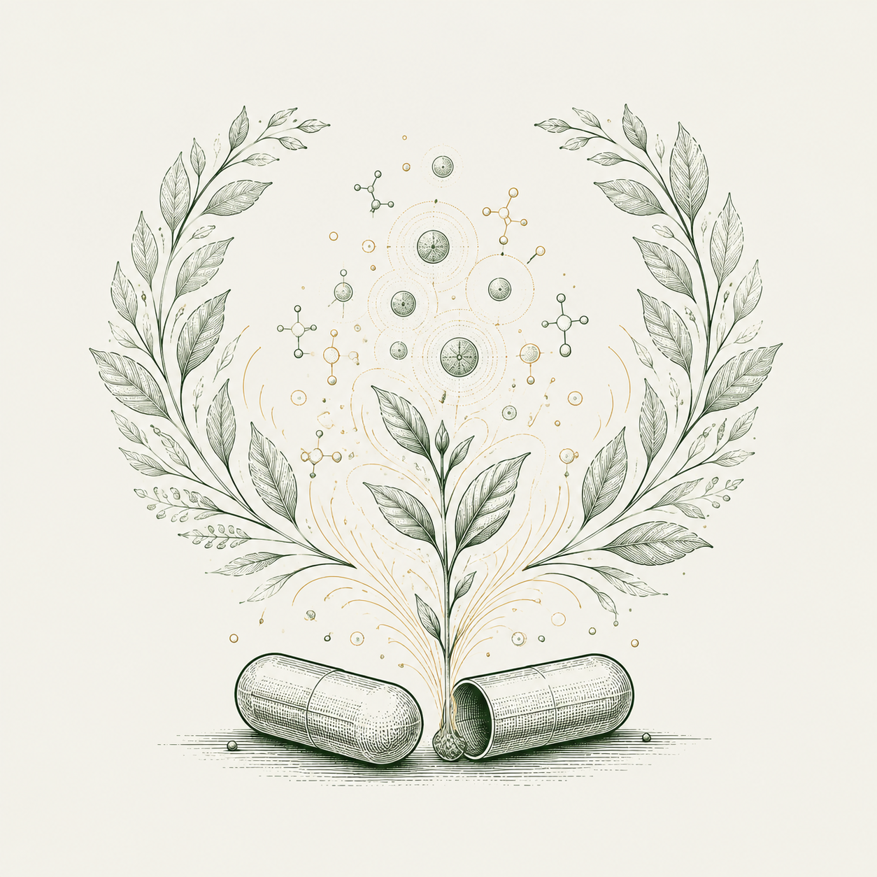 A warm regenerative cellular illustration for Phoenix Renewal